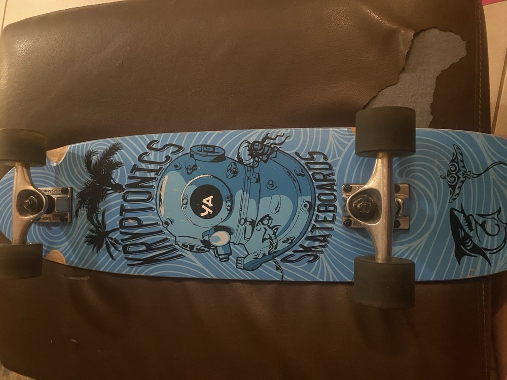 Kryptonics 30" Cruiser Skateboard Underwater