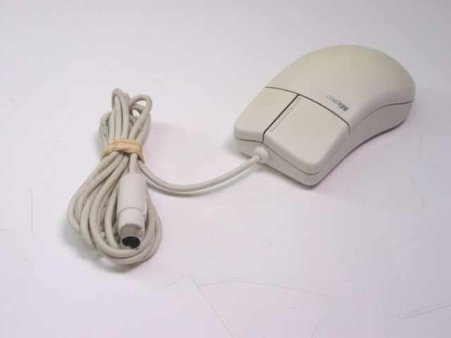 Microsoft 91289 PS/2 Two-Button Port Compatible Wired Mouse 2.1A