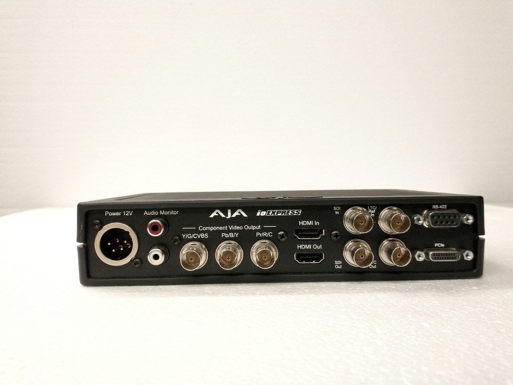 AJA Io Express Desktop Video Audio I/O Interface
