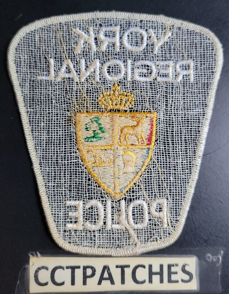 YORK REGIONAL, CANADA POLICE SHOULDER PATCH