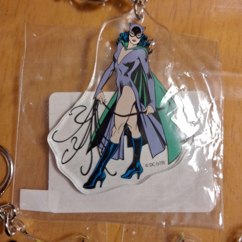 Batman Keychain Robin Catwoman