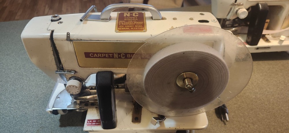 NC portable carpet binding machine