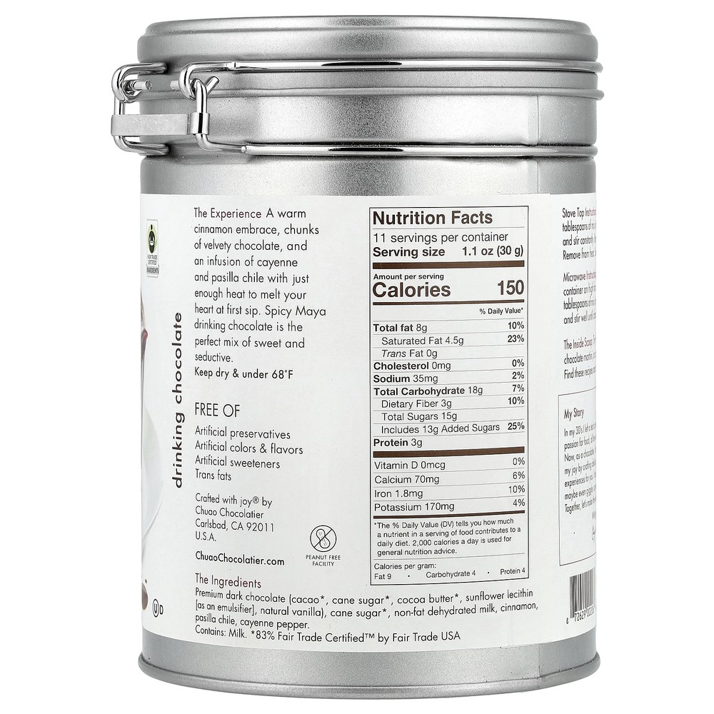 Drinking Chocolate, Spicy Maya®, 12 oz (340 g)