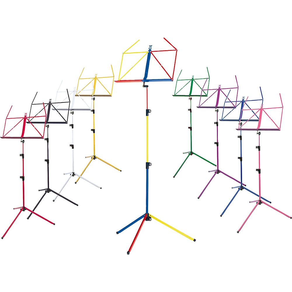 K&M Rainbow Music Stand Black