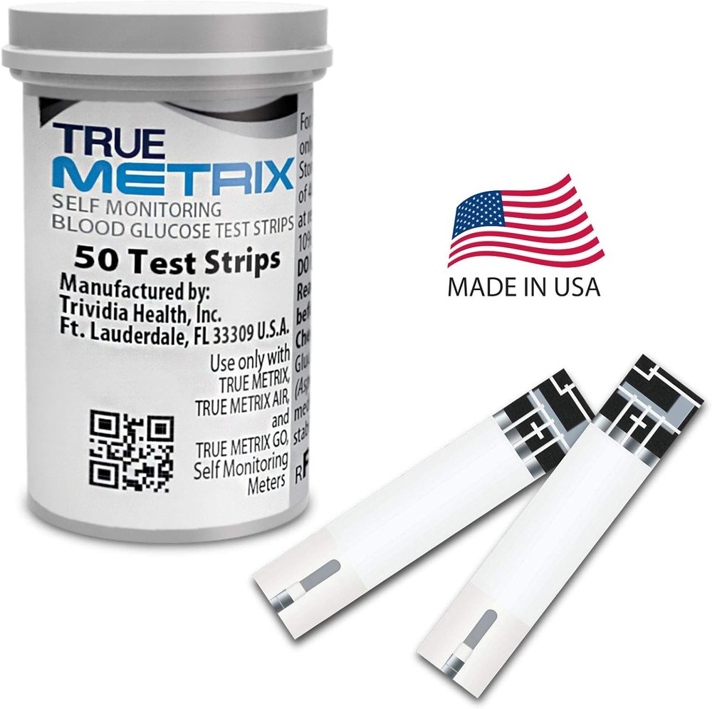 TRUE METRIX® Test Strips 2 x 50ct (100 50 Count 2 Pack Strips)