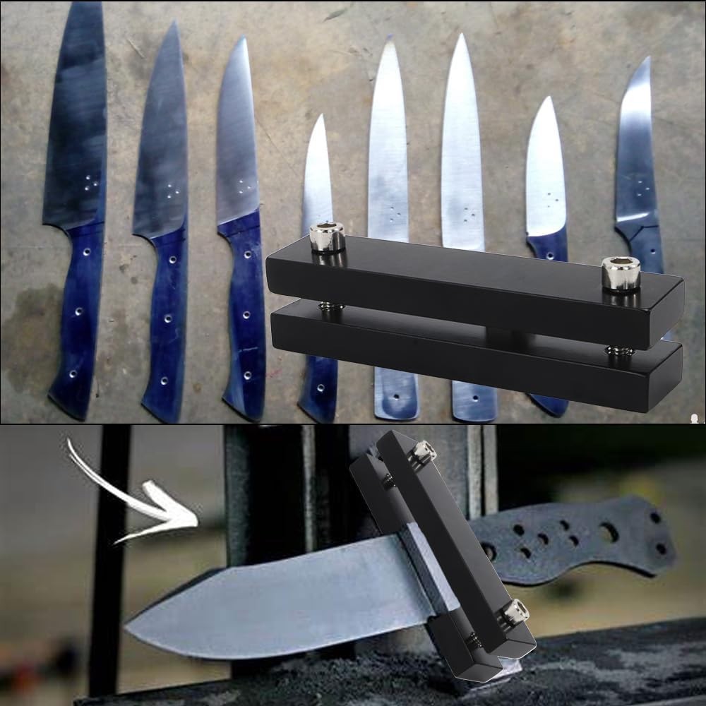 Hardened File Guide Knife Making Tool File Guide with Carbide Surf...