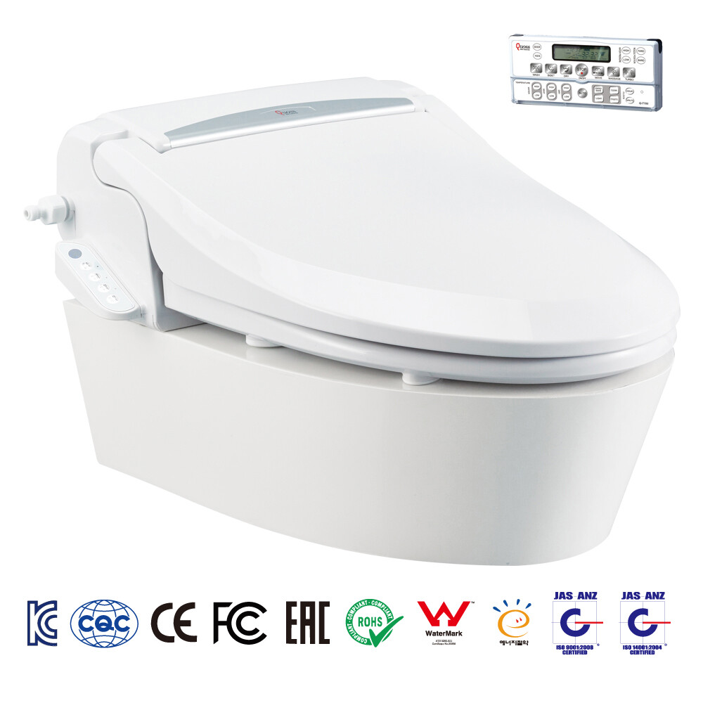 Q-7700 Luxury with  remote control  instantaneous  heating bidet_Round Type