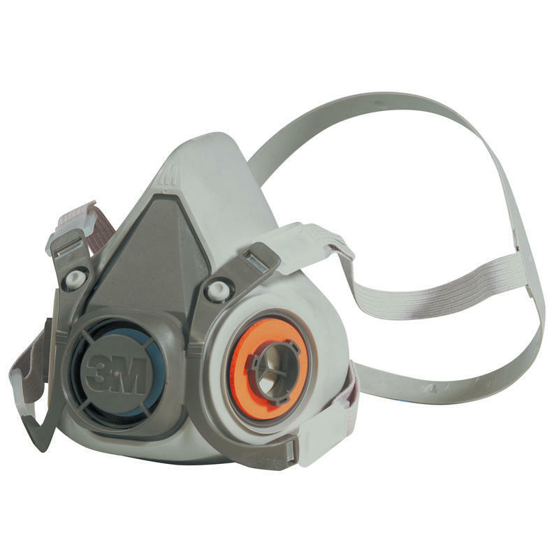3M Half Face Respirator 6000 Series Gray