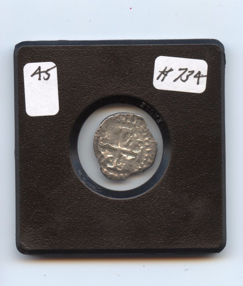 Genuine  1/2 Real (#734) 1.0 Gram.