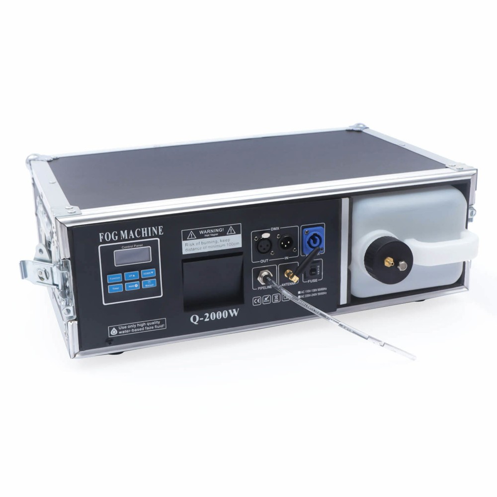 DJ Stage Effect Hazer 1500W Stage Mist Haze Machine 3.5L w/ Flight Case Package
