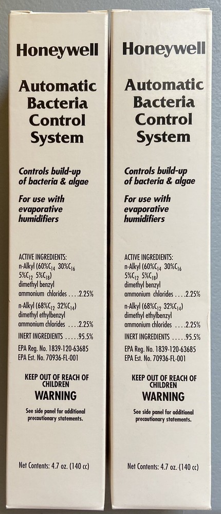Lot-2 Honeywell Automatic Bacteria Control System Liquid HAC-502 Evap Humidifier