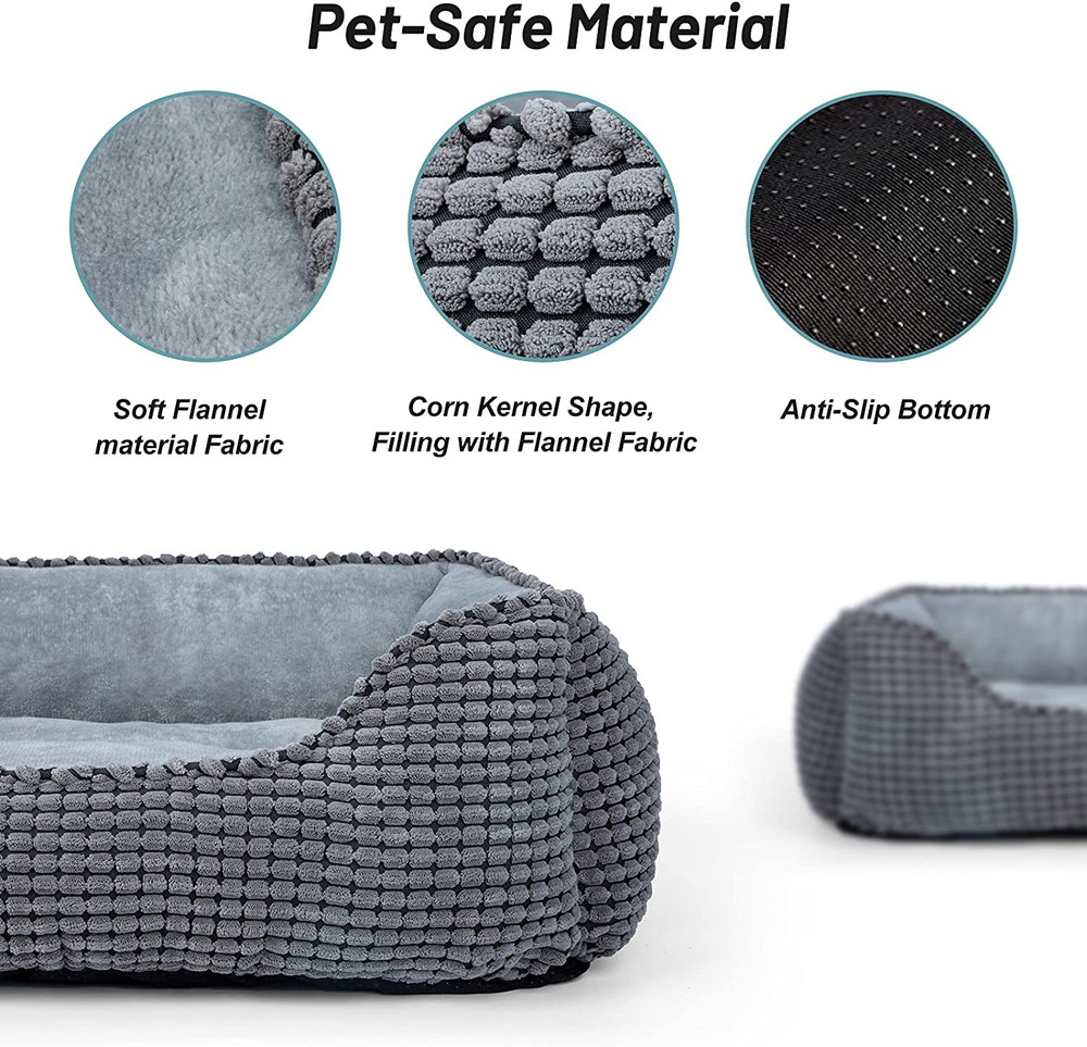 Orthopedic Dog Bed - Washable, Soft, Anti-Slip, Multiple Sizes Available