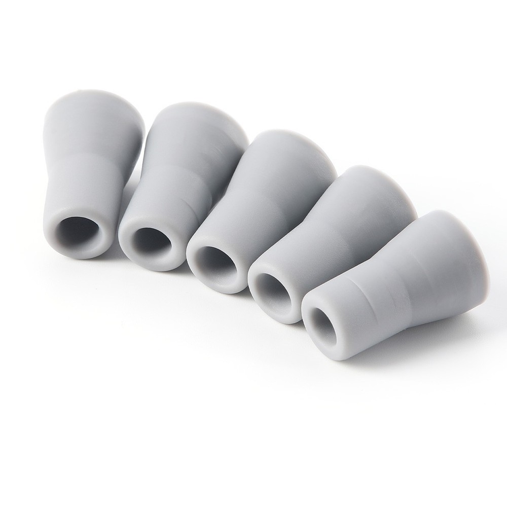 10pcs Dental Saliva Ejector Weak Suction Rubber Snap Tip Adapter Replacement