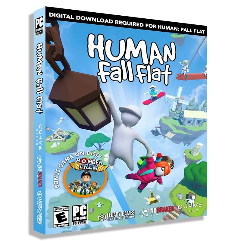 Human Fall Flat Pc DVD rom game Brand New