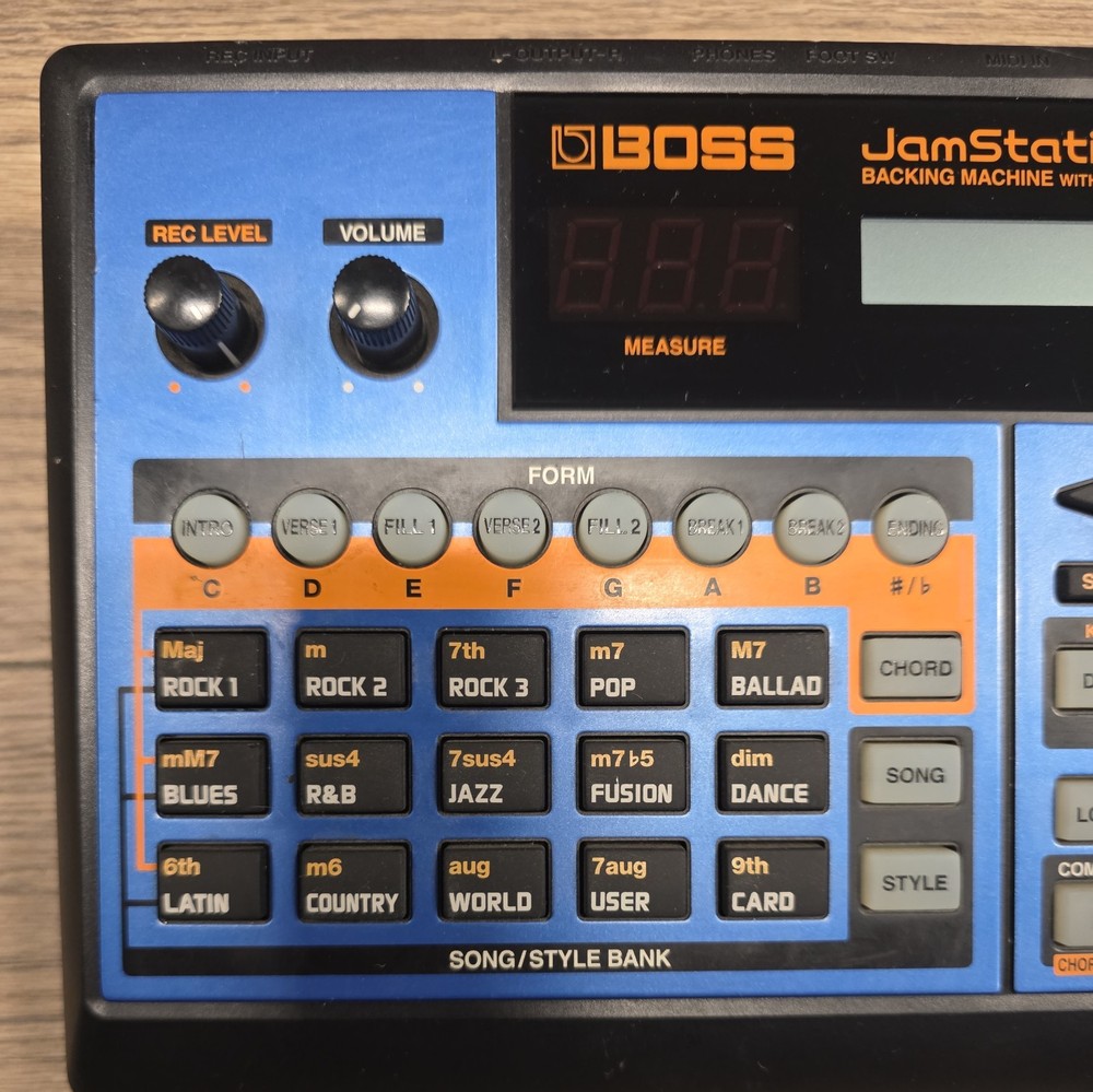 Boss JS-5 JamStation Backing Machine Music Audio Equipment Module Only