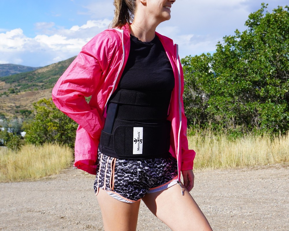 MerryBack™ ENS™ Spinal Decompression Belt – Wearable Back Traction Device
