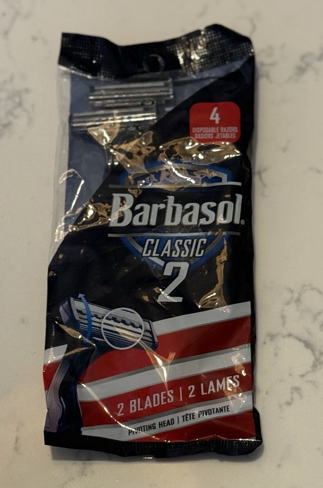 Barbasol Classic 2 Blades - 4 Pack