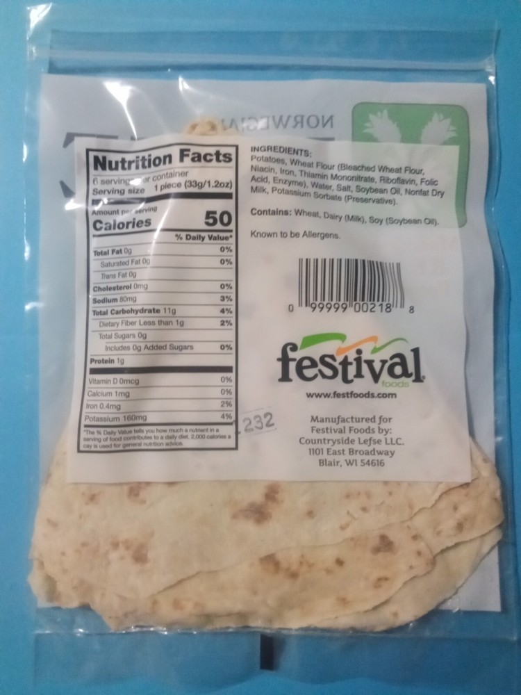 Excellent Norwegian Lefse