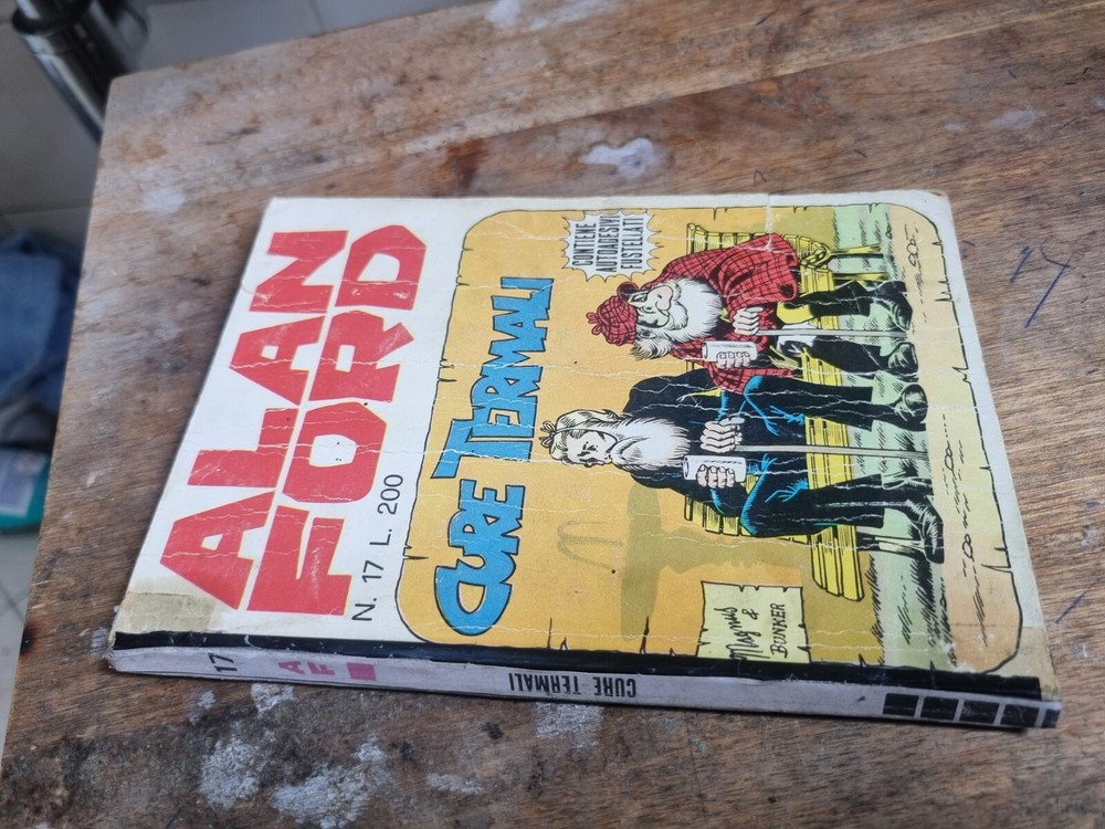 ALAN FORD ORIGINAL NO. 17 GOOD CONDITION