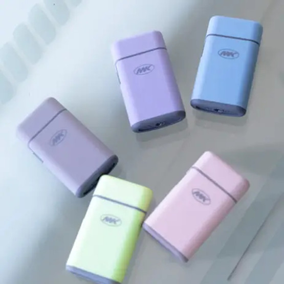 MK 5 PACK AVALON E PASTEL TORCH POCKET LIGHTERS (64664)