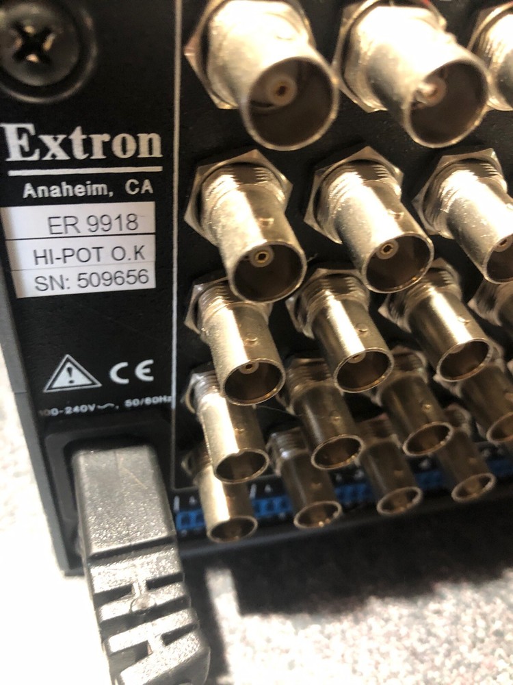 Extron ER 9918 Crosspoint Series Switcher