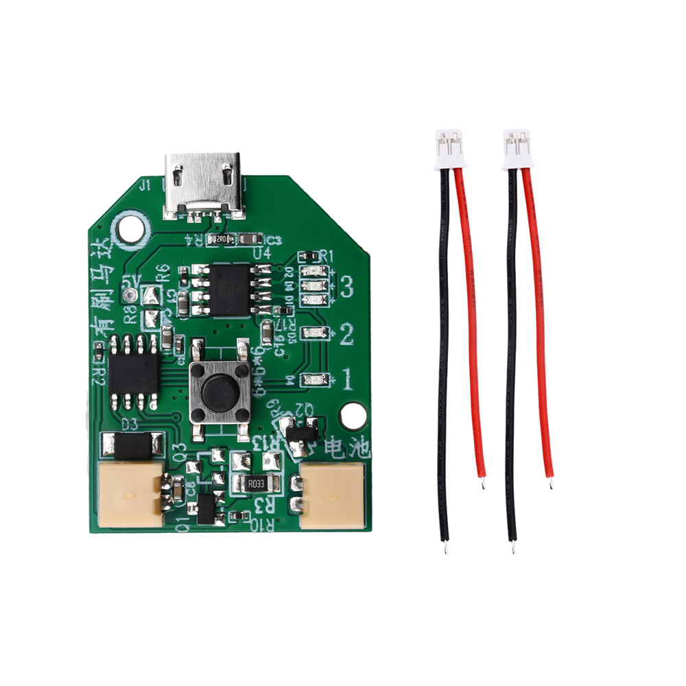 USB Rechargeable Small Fan Circuit Control Board 3.7V Brushed Universal Board