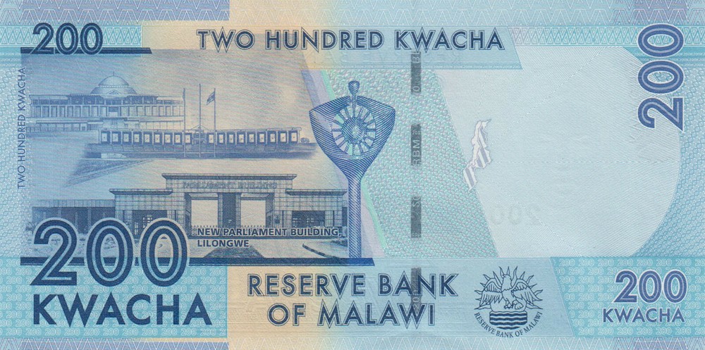 Malawi 200 Kwacha (1.1.2016) - p60c UNC