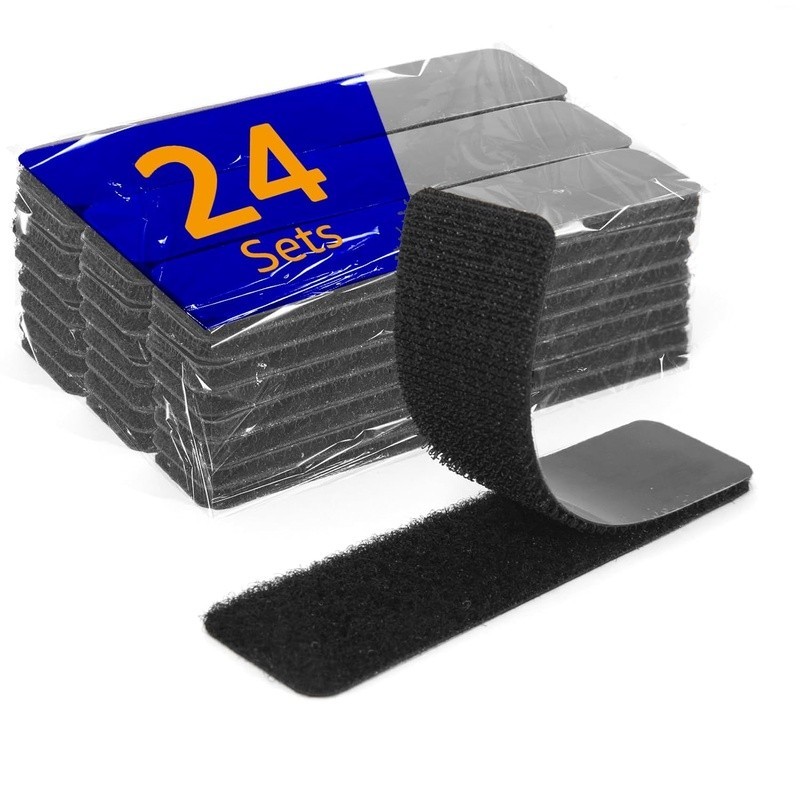 Hook & Loop Fasteners Heavy Duty Adhesive Mounting Strips Home Office Organizing