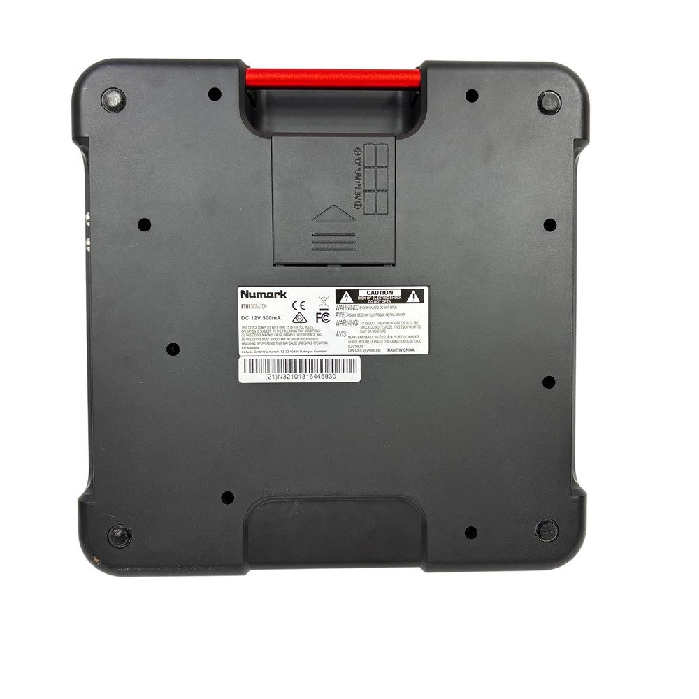 Numark Portable USB DJ Turntable PT01 Scratch