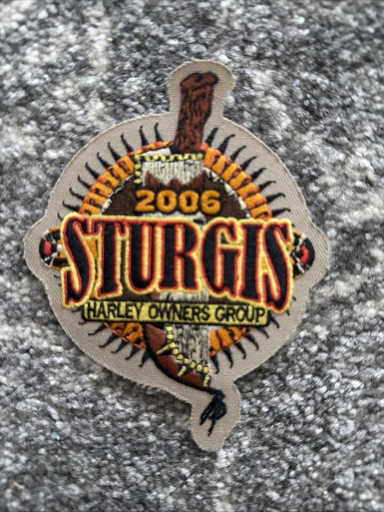 Harley Davidson STURGIS Harley Owners Group 2006 Patch