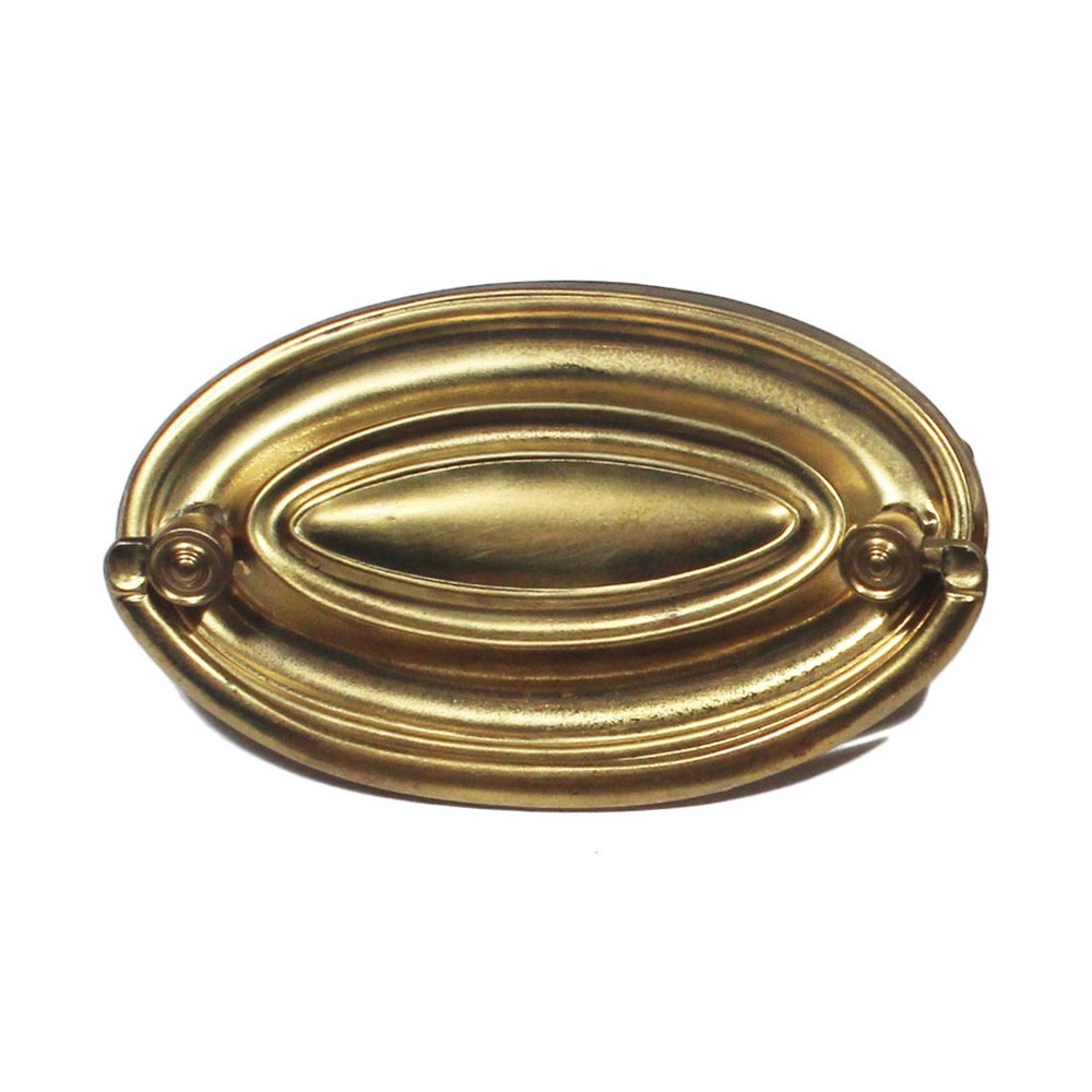 Matching Antique Brass Oval Drawer Pulls, 8 Pulls Available, NBP149