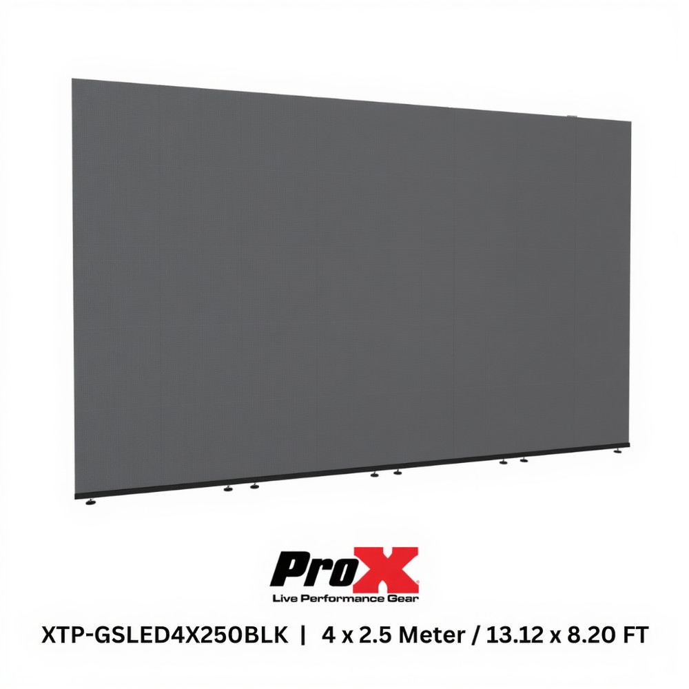 ProX XTP-GSLED4X250BLK LED Video Display Panel Ground Support System Package BLK