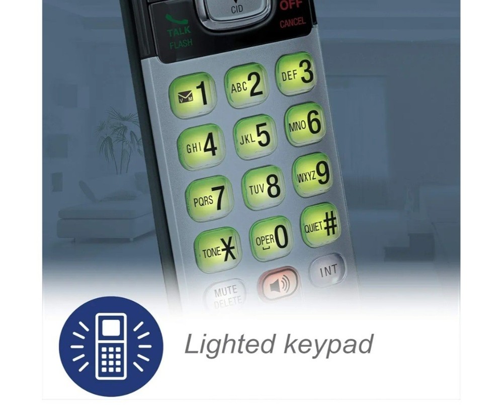 VTech 2 Handset Cordless Phone System - Bluetooth - CS6719-2. New Open Box