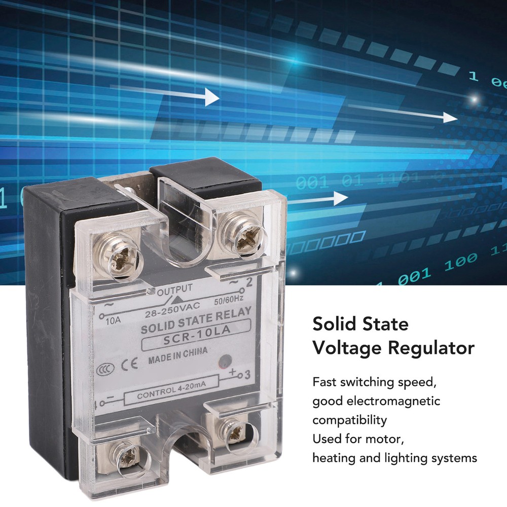 4‑20mA Input Smart Solid State Relay Current Voltage Regulating Module 28‑250VAC