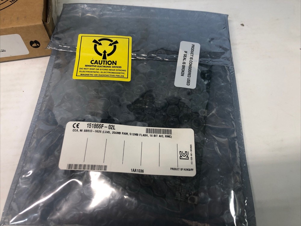 National Instruments sbRIO-9626 400 MHz Dual-Core CPU Single-Board Controller *\