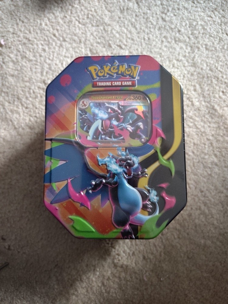 Pokemon Mega Charizard Ex Tin
