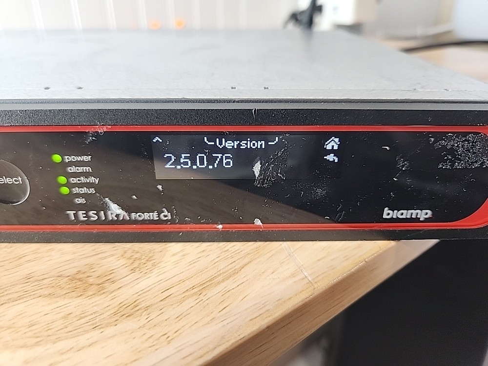 Biamp Tesira Forte AVB VT Digital Audio Server