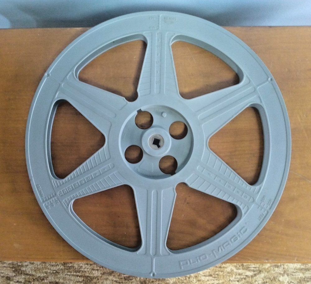 16mm 1600 FOOT PLASTIC FILM REEL