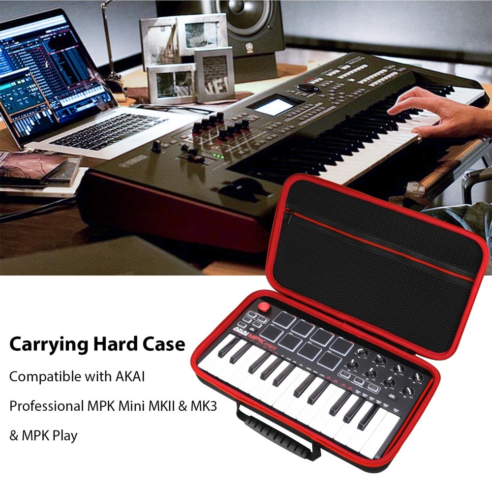 Carrying Protective Case for Akai Professional MPK Mini MK3 MKII Controller