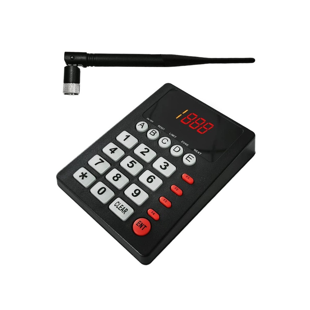Queue Calling System Pager - Take A Number System Waiting Number System Custo...