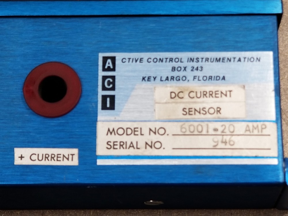 ACI active DC current sensor 6001-20 AMP