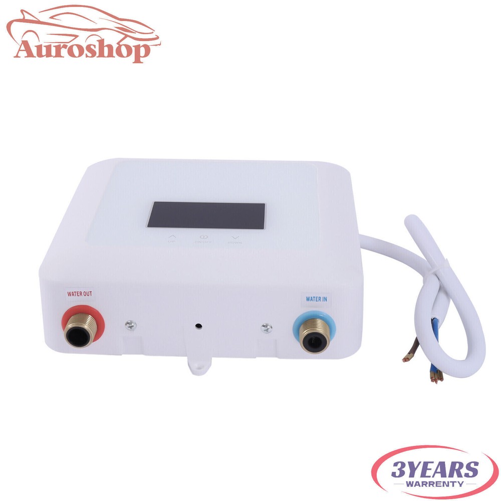 Tankless Hot Water Instant Heater Electric Shower Kitchen Boiler Bath 5500W 110V