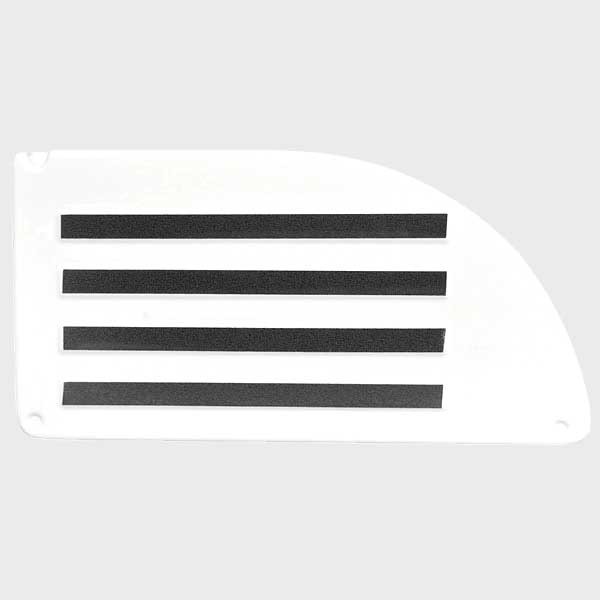 Premier Pontoon Boat Console Footrest Panel | White Plastic