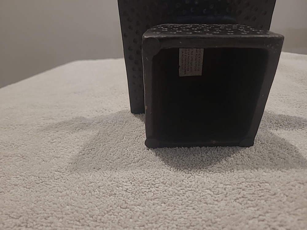Textured Cast Ceramic Stand Vase Holder Home Decor