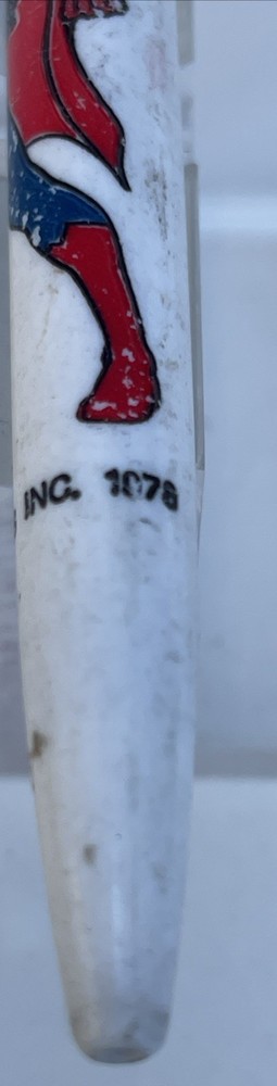 vintage Superman pen DC Comics 1978 (needs Refill)