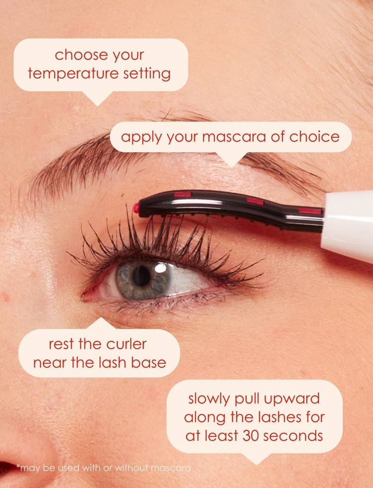 Heated Eyelash Curler USB Rechargeable