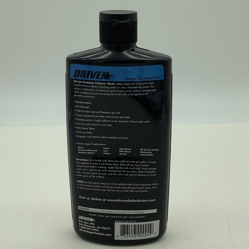 Driven Premium Polymer Wash Concentrate 16 Oz.
