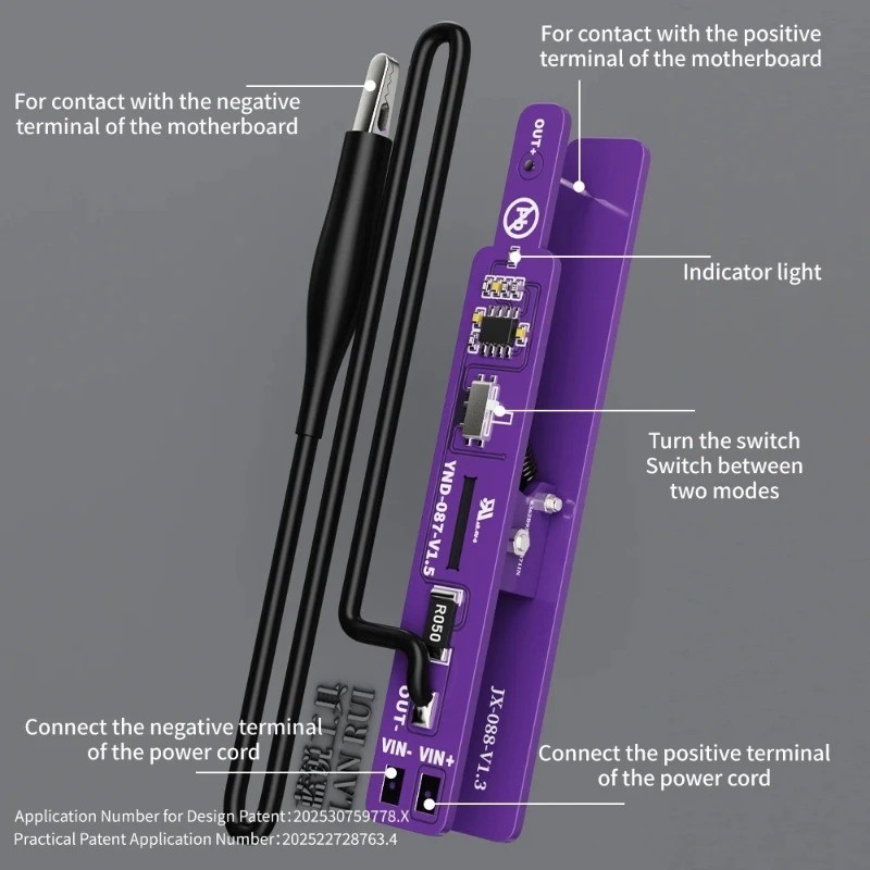 Lanrui M191 Switch Clip Power On Tool Dual Mode Detection Current Tester