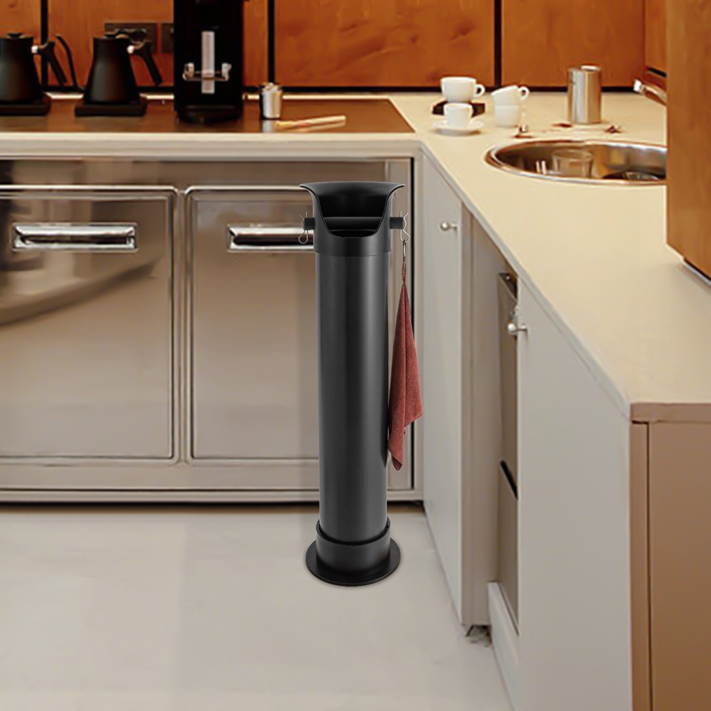 Coffee Grounds Bucket Knock Box For Coffee Grounds Floor Standing Removable Base
