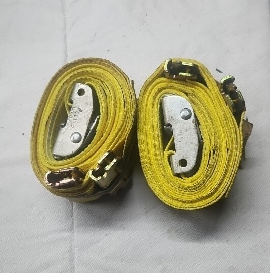 2-Ancra® Series E & A Cargo Control Cam Strap Assembly 40602-17 - 12'L